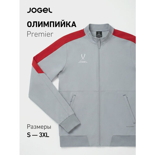 фото Олимпийка jogel, размер xxxl, , серый