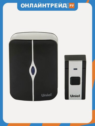 Изображение товара Звонок электронный Uniel UDB-093W-R1T1-36S-BL/WH 220В. 36 мелодий. ТМ