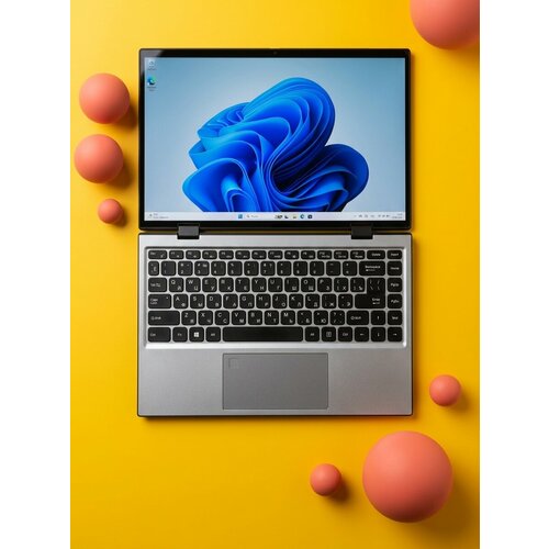 фото Ноутбук для работы 14" сенсорный экран, intel n95, ram 16 gb, 256 gb ssd expecomp