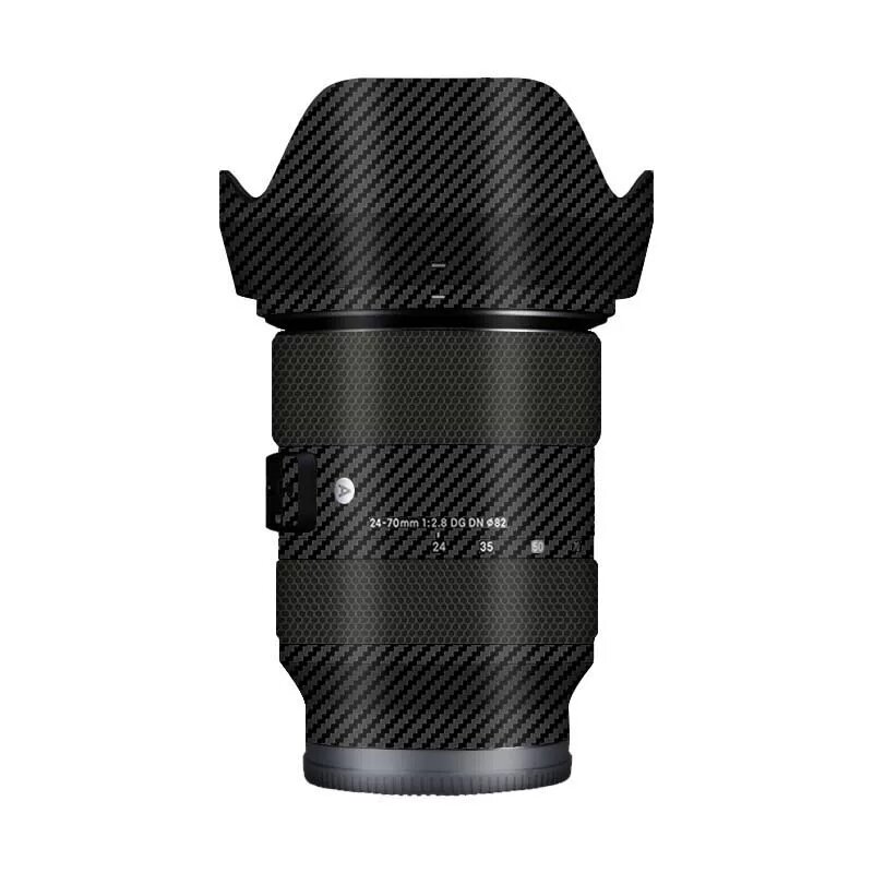 Meru защитная пленка для объектива Sigma 24-70mm f/2.8 DG DN Art, подходит для Sony E/Canon EF, узор карбоновое