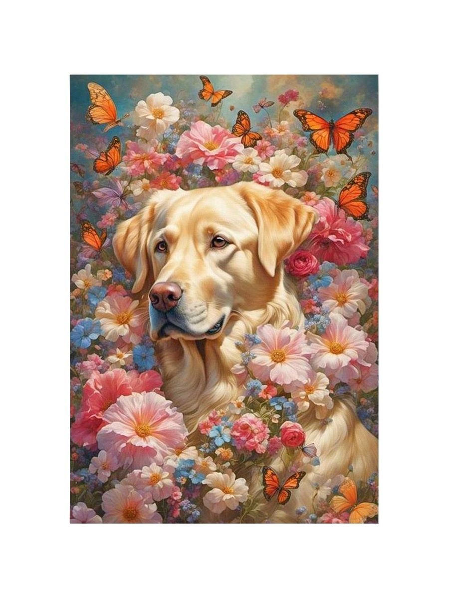 Алмазная мозаика для взрослых и детей 40*50cm: полная выкладка 5D страз, все инструменты, +15-30% страз, декор интерьера, творчество и релаксация