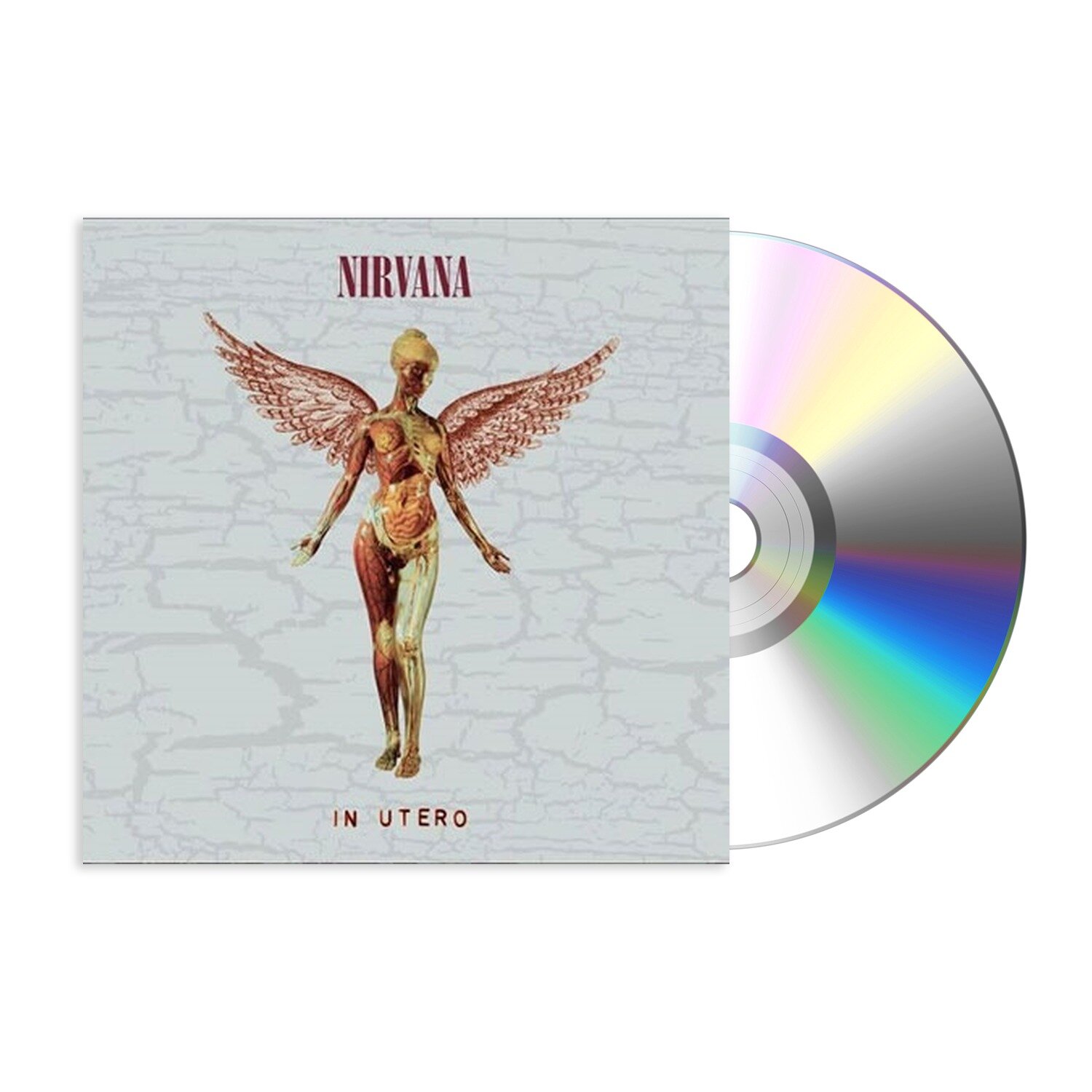 Музыка CD Nirvana - In Utero CD, Album, Reissue Deluxe Edition, 30th Anniversary New