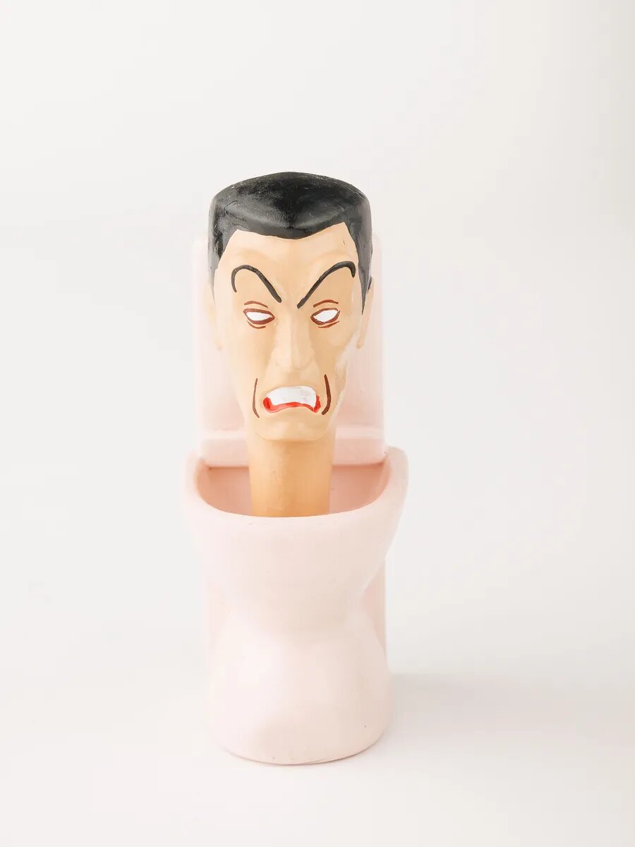 Cкибиди туалет, унитаз Босс / Skibidi toilet игрушка Boss