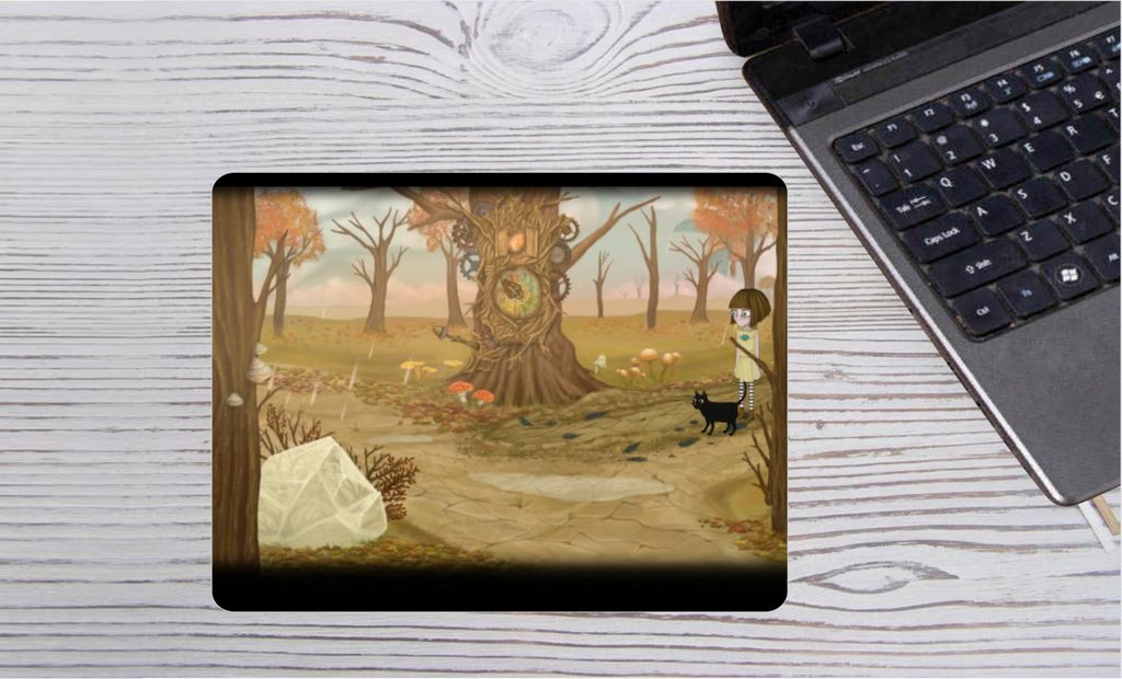 Коврик Фрэн Боу, Fran Bow для мыши №15