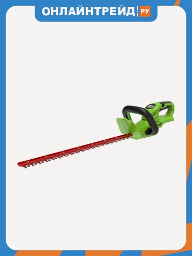 Изображение товара Кусторез аккумуляторный Greenworks G24HT56, 24V, 56см, без АКБ и ЗУ