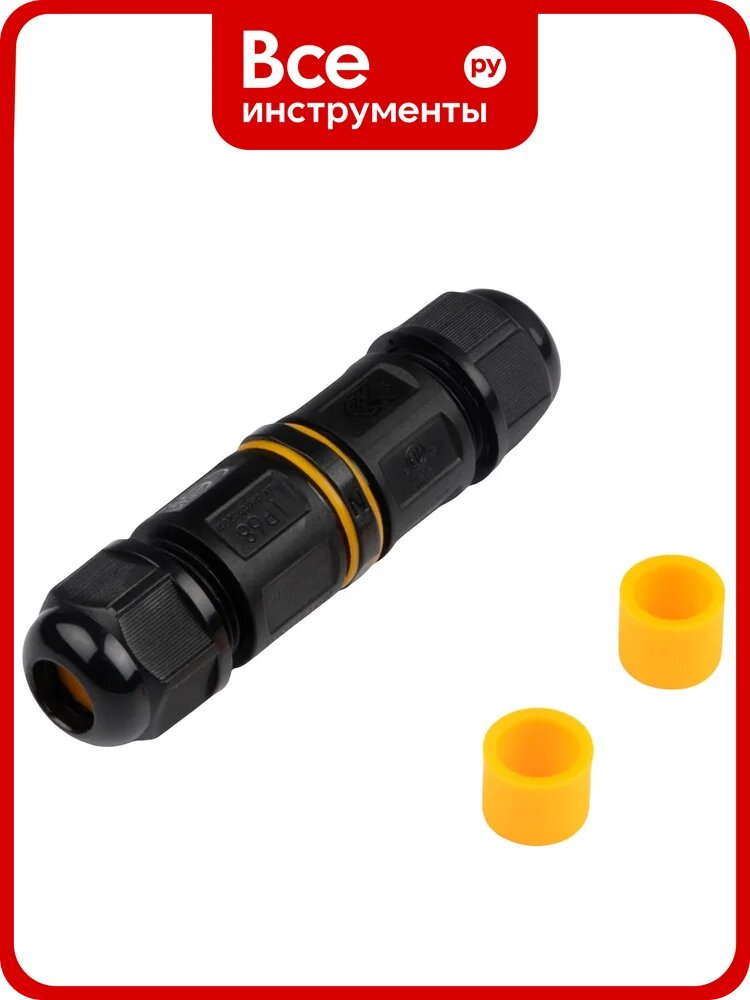 Многоразовый кабельный коннектор для монтажа Jazzway PCC-I3-S 3x1.5 17.5A IP68 5053427