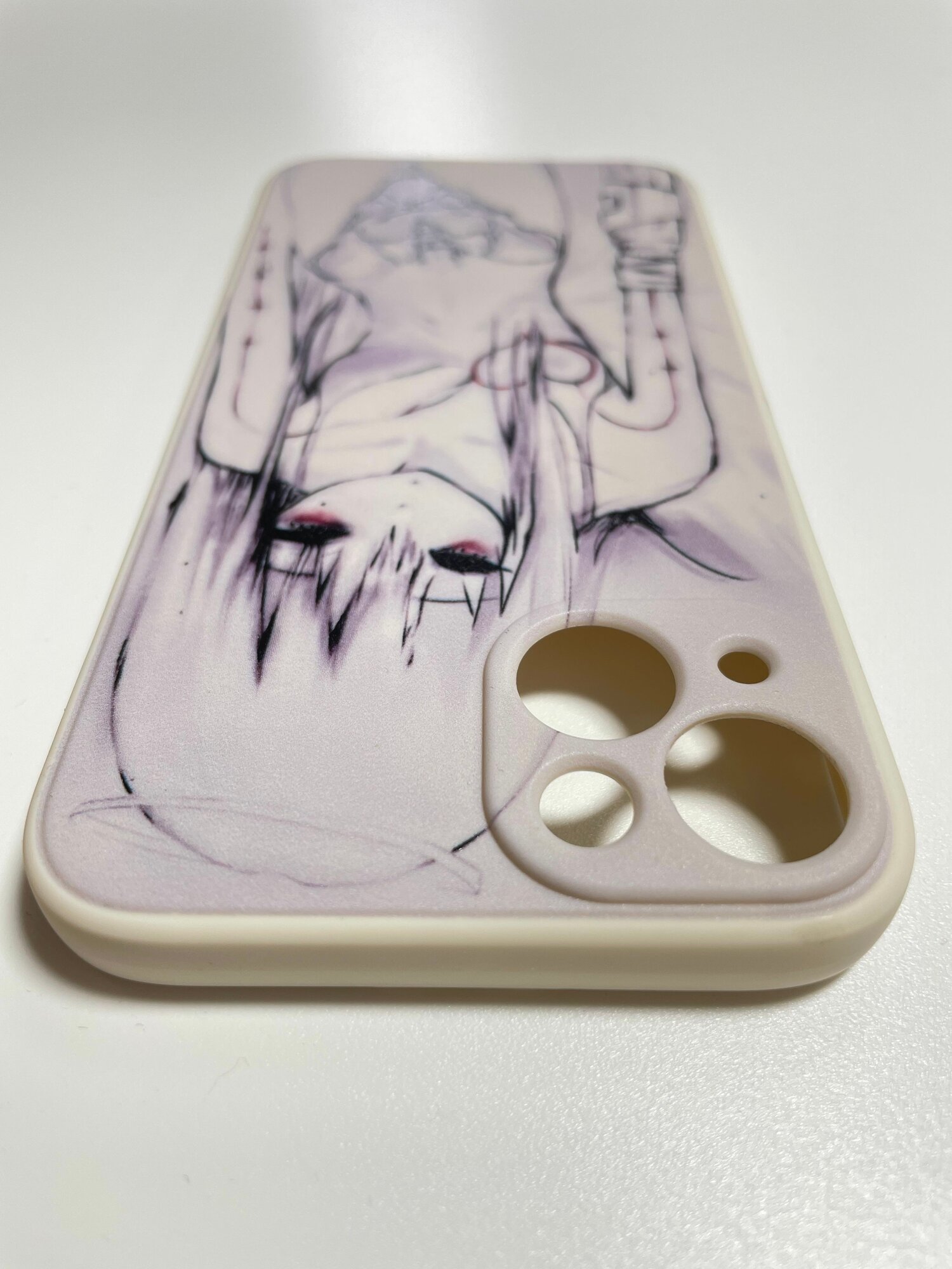 Чехол-Накладка для смартфона Apple iPhone 13, материал силикон, цвет белый — фото 1