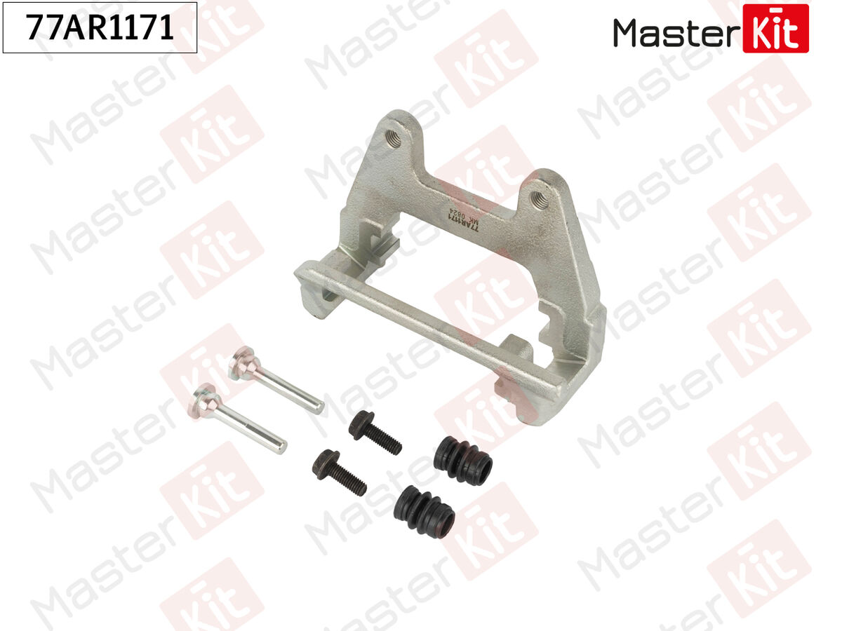 Скоба Суппорта Тормозного Заднего Левого Audi A6 C6 2005- (MASTERKIT 77AR1171)