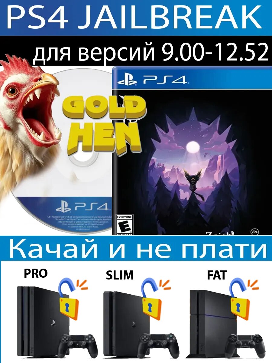 Fe диск PS4 JB