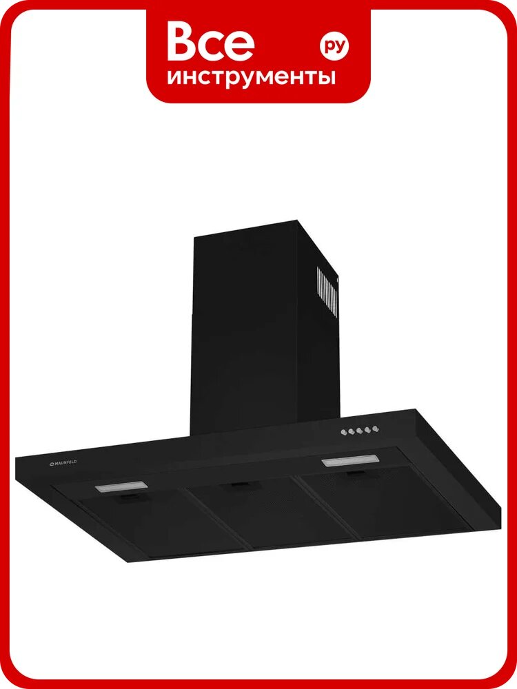 Кухонная вытяжка MAUNFELD TSH 90 PUSH черный TSH 90 PUSH Black