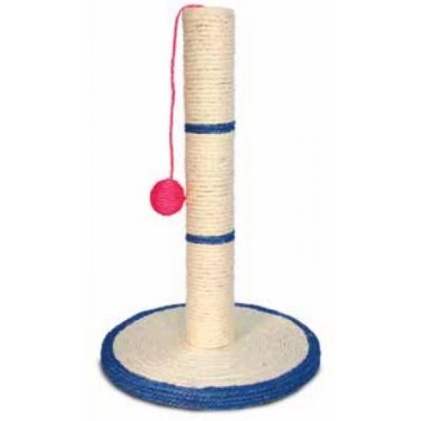 Triol Когтеточка на подставке с шариком, d30*46 см (819S)
