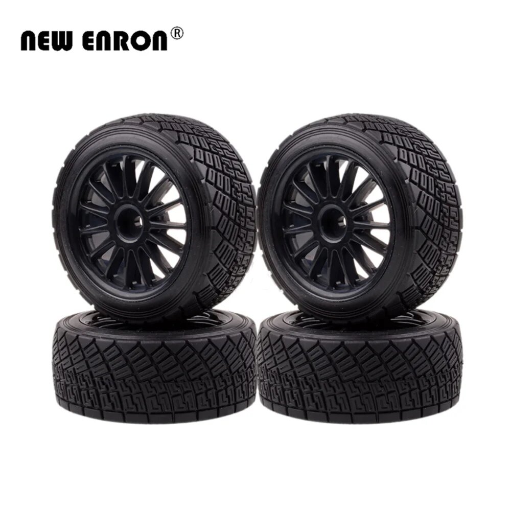 4 шт. Черные колеса NEW ENRON 2.2" для HPI WR8