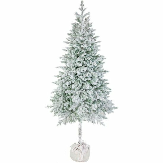 Ель искусственная Царь Елка Камчатская Особая заснеженная 220 см