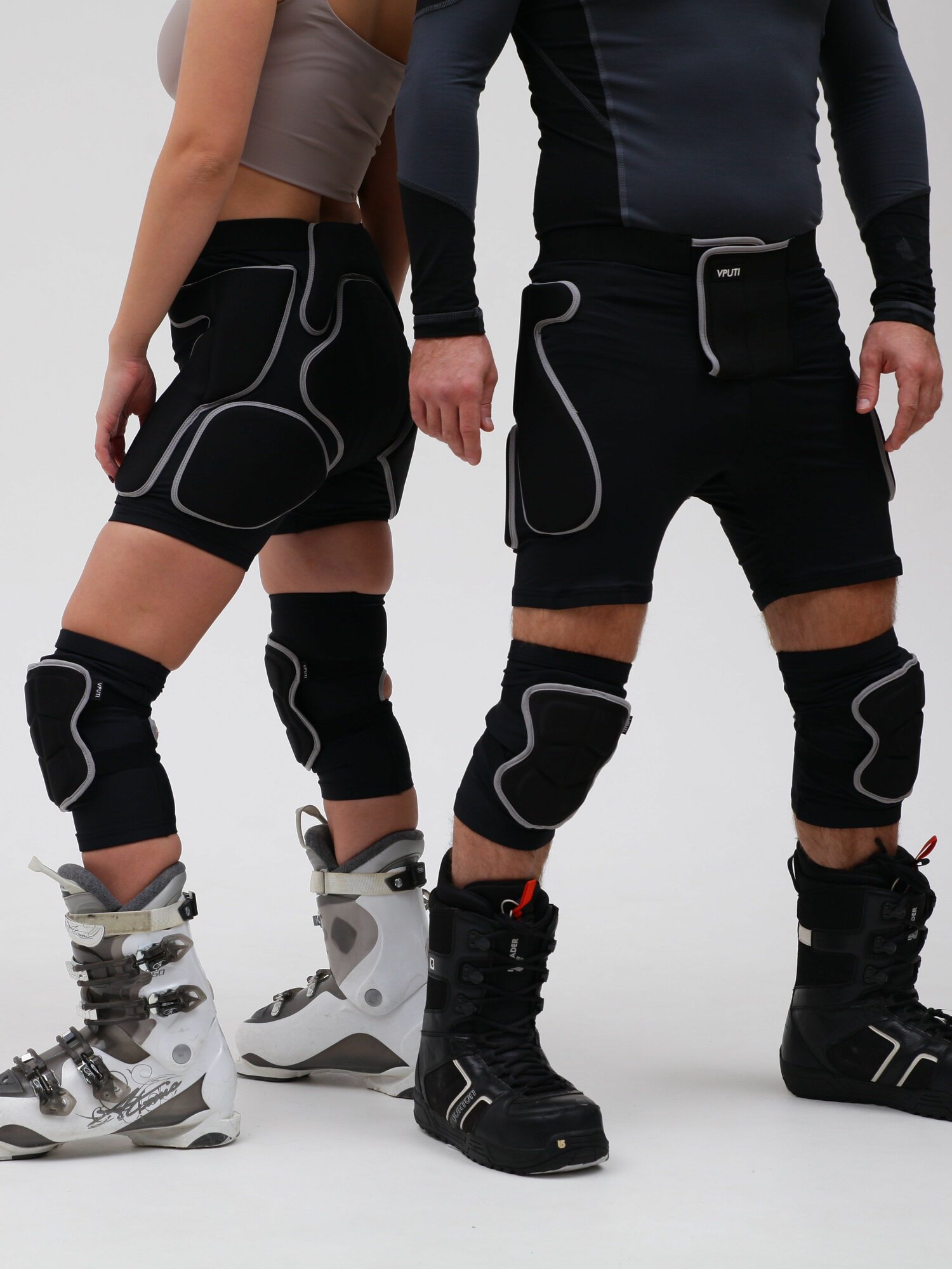 Защита тела набор 3 в 1 унисекс цвет черный