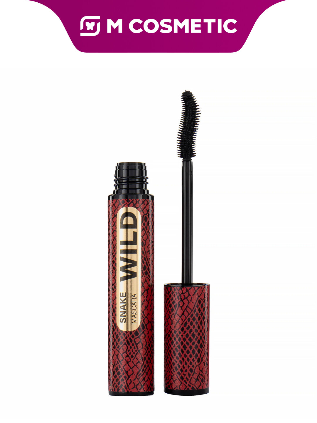 Тушь для ресниц Stellary Wild Snake Black, разделение, придание объема