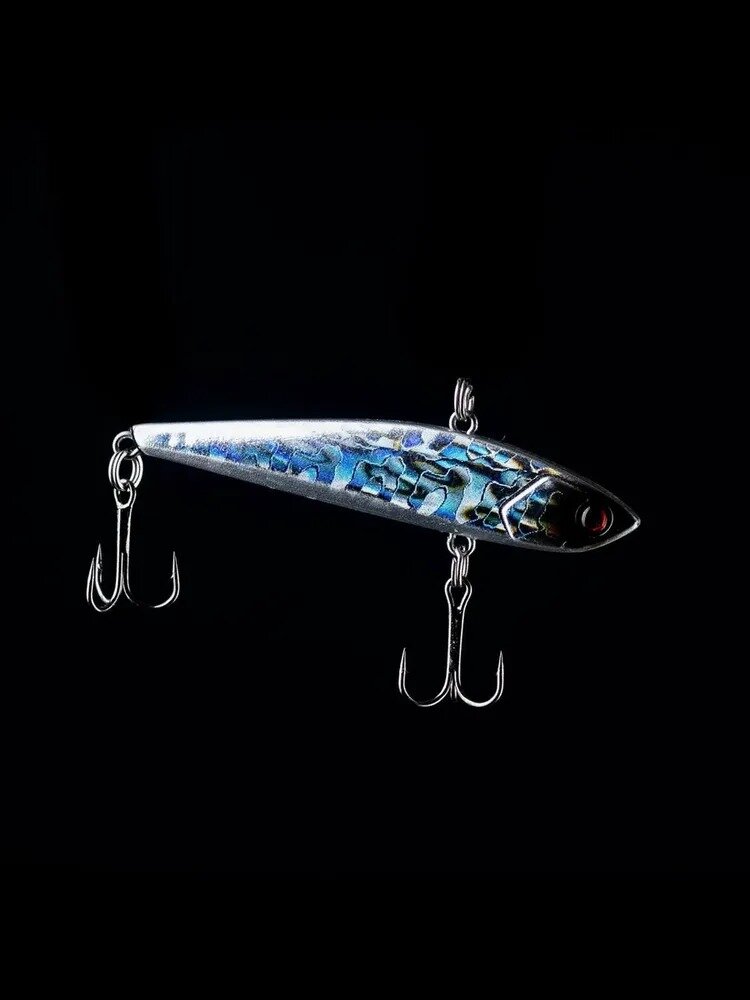 Ратлин для зимней рыбалки на судака Виб раттлин на судака, форель; воблер зимний глубинный Eclipse Mini Slight (7,5 см) — фото 1