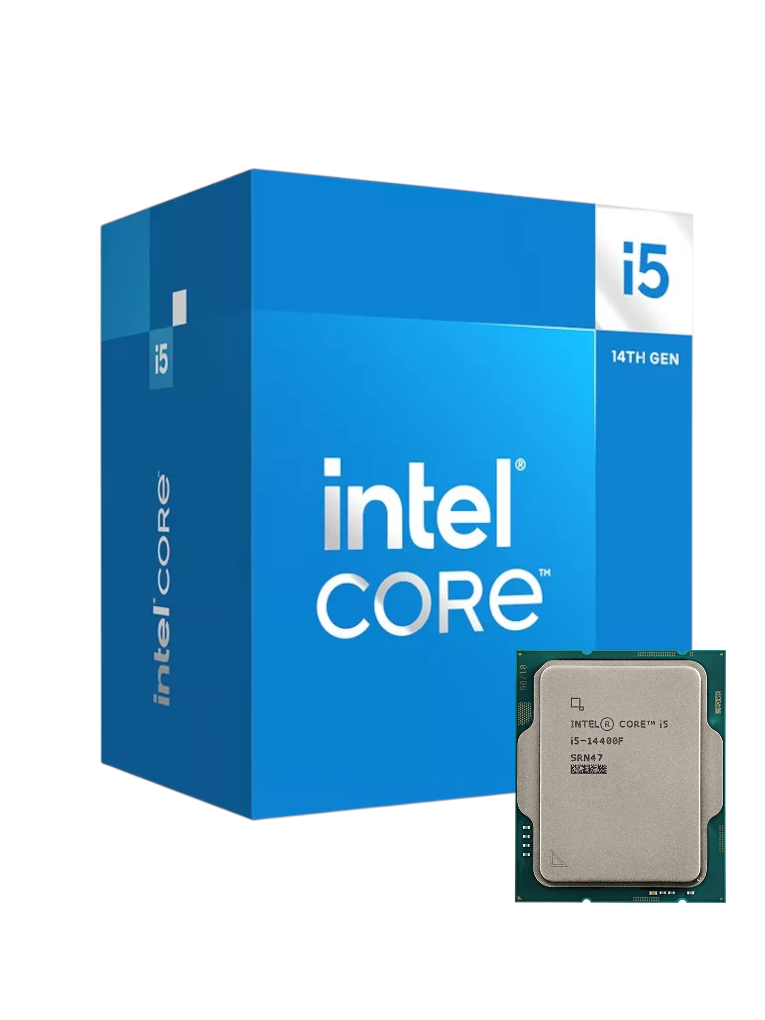 Процессор S1700 Intel Core i5-14400F Raptor Lake, 10 ядер 16 потоков — фото 1