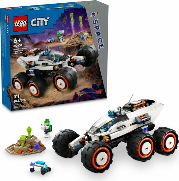 Lego 60431 City Космический вездеход и инопланетная жизнь