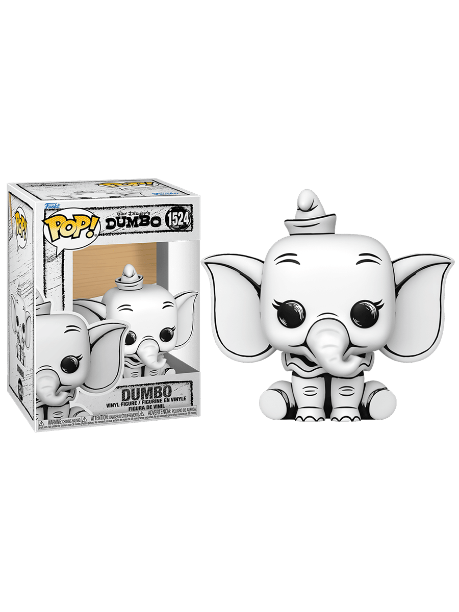 Фигурка Funko POP! Черно-белый слоненок Дамбо (Dumbo) #1524