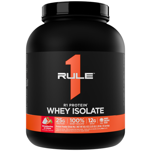 Протеин Сывороточный Изолят Рул 1 Вей 2280 гр Ванильно-сливочный пирог / Rule One Protein Whey Isolate
