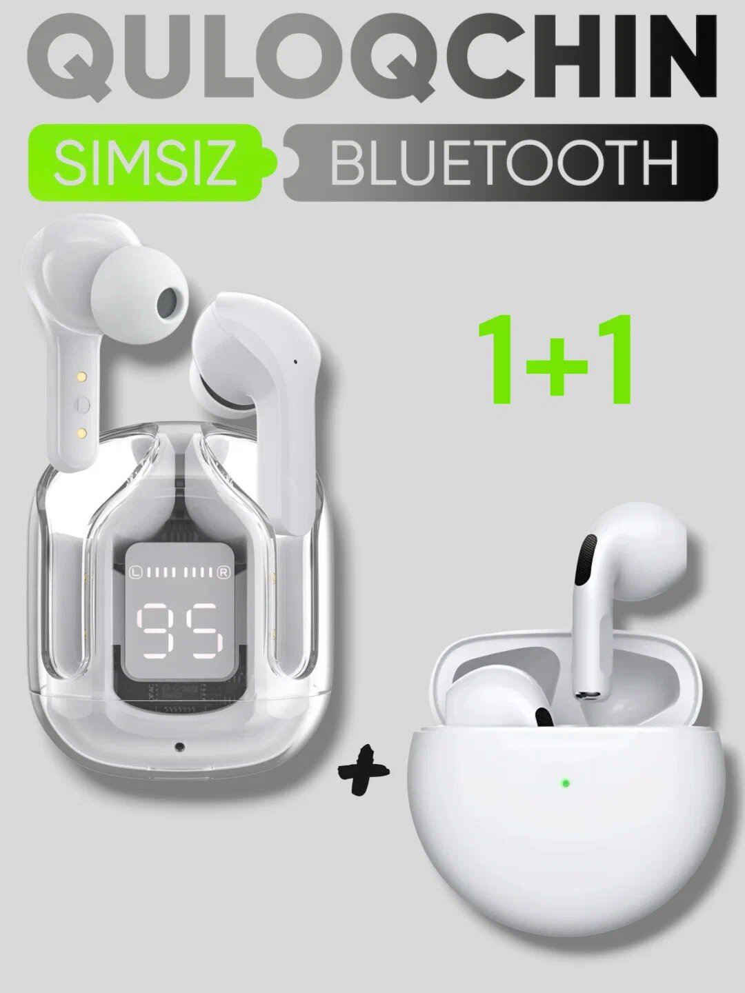 Беспроводные наушники Pro 6 Air 31 Bluetooth 5.3 с сенсорным управлением и чистым звуком