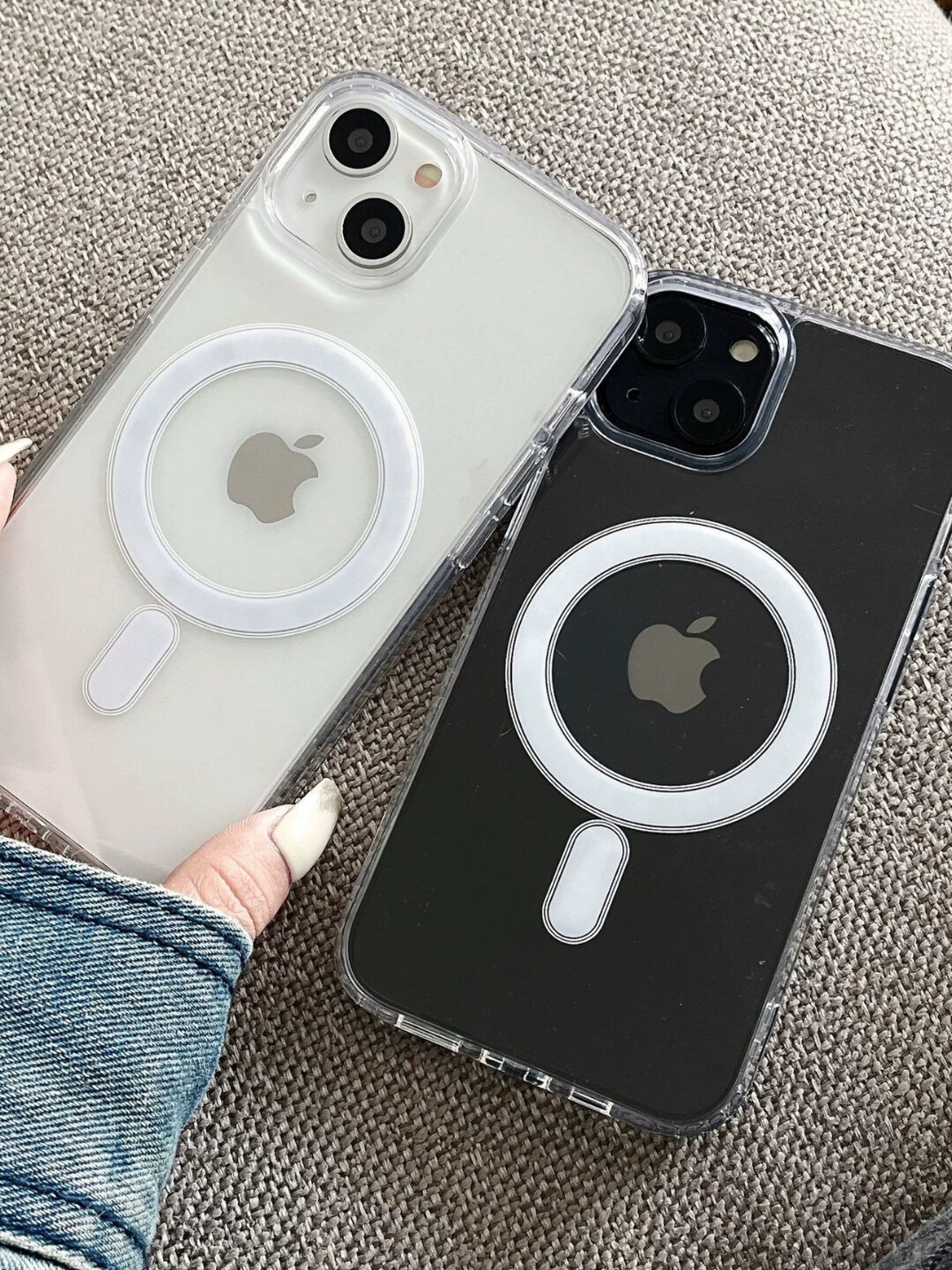 Чехол MagSafe для iPhone (магсейф) Подходит для моделей: iPhone 11, 12, 13, 14, 15, 16, а также Pro, Pro Max.