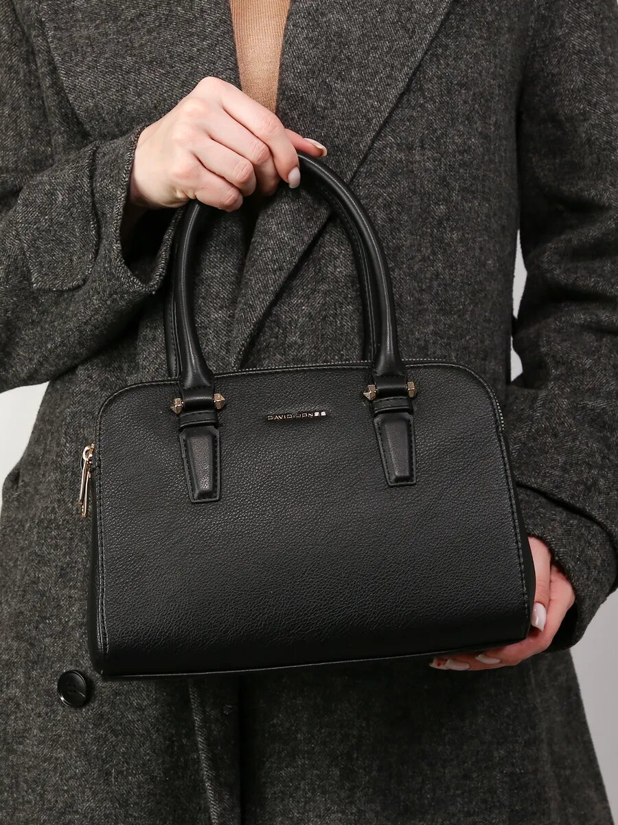 Сумка тоут DAVID JONES, черный — фото 1
