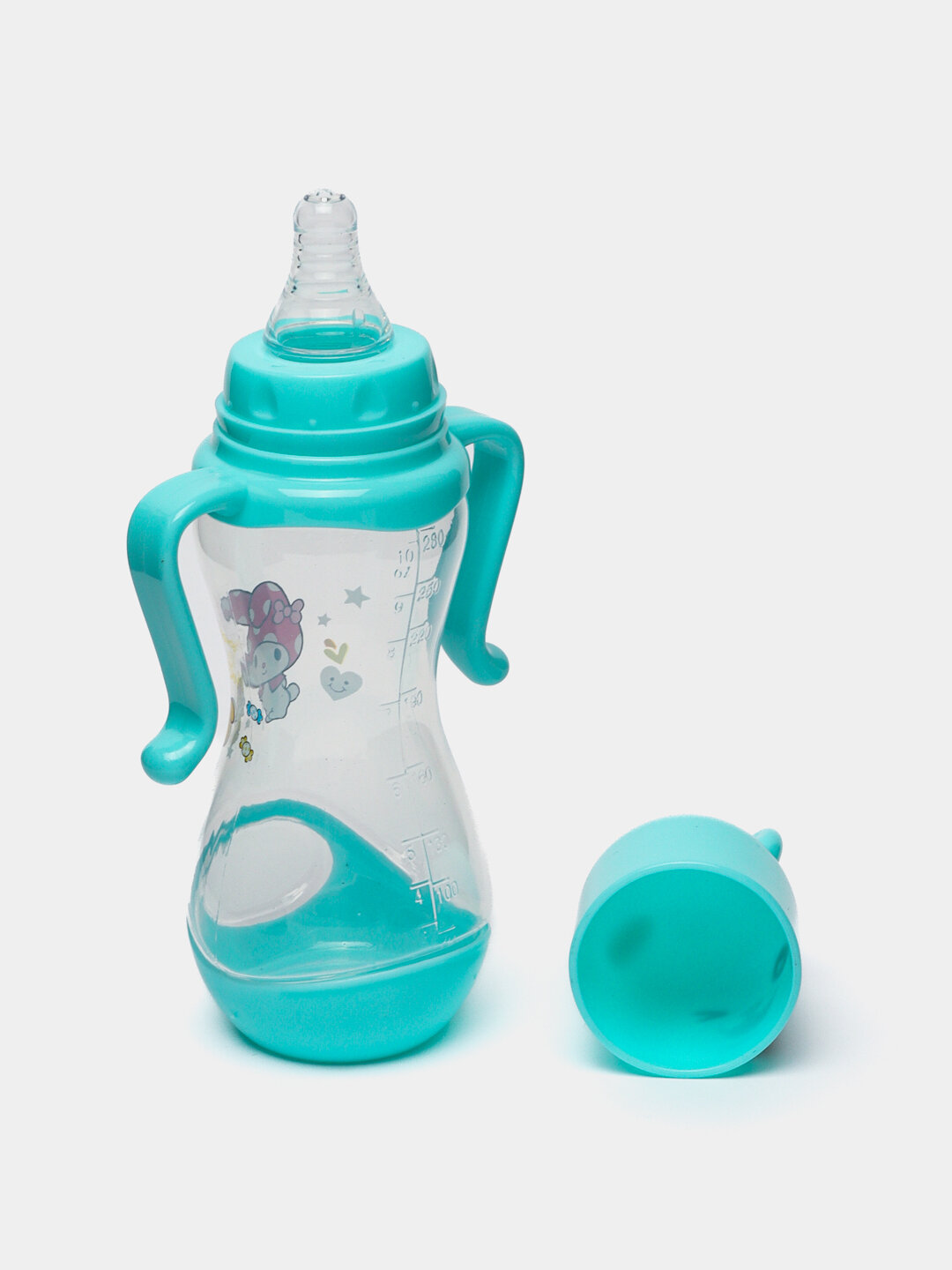 Пластиковый контейнер с присоской для детей, малыша и спокойствия,180 - 280 мл — фото 1