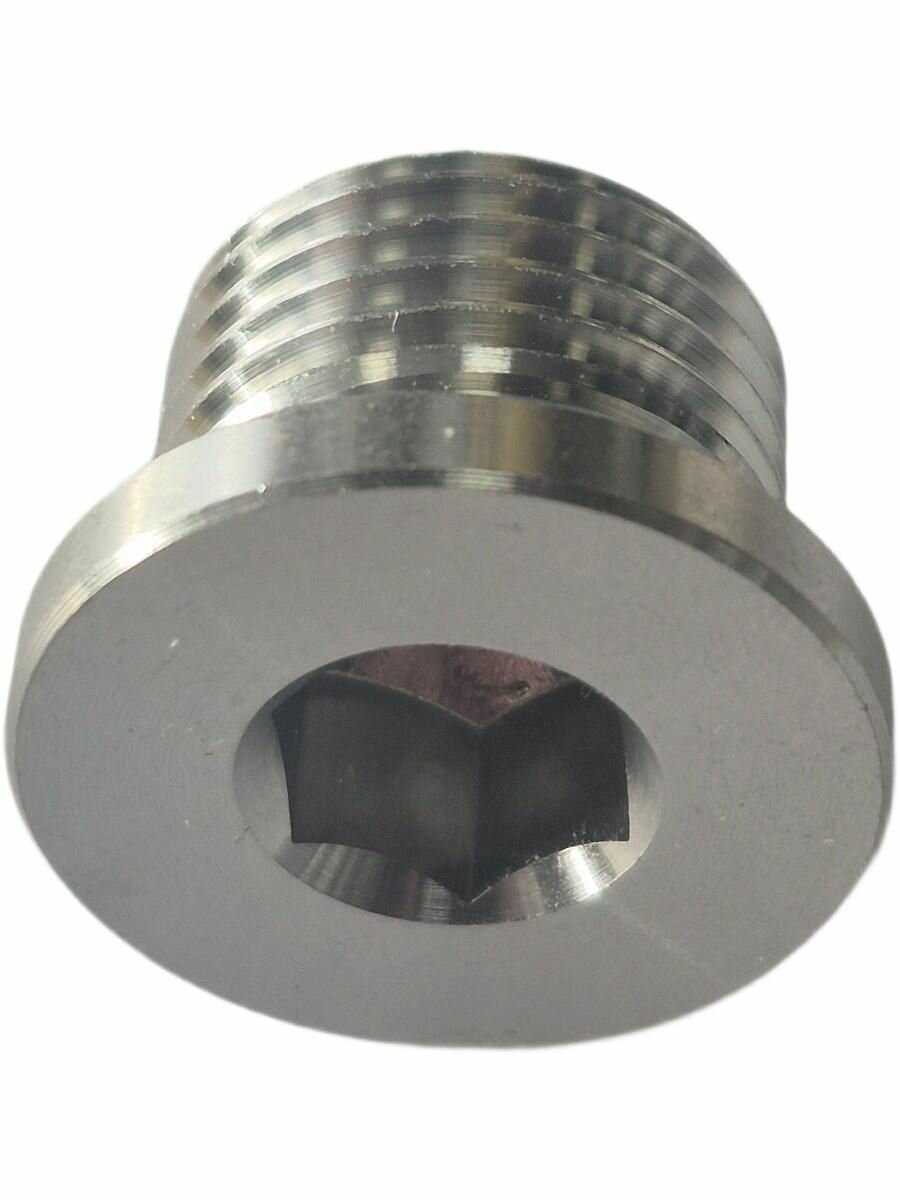 Заглушка М16*1,5 нержавеющая сталь — фото 1