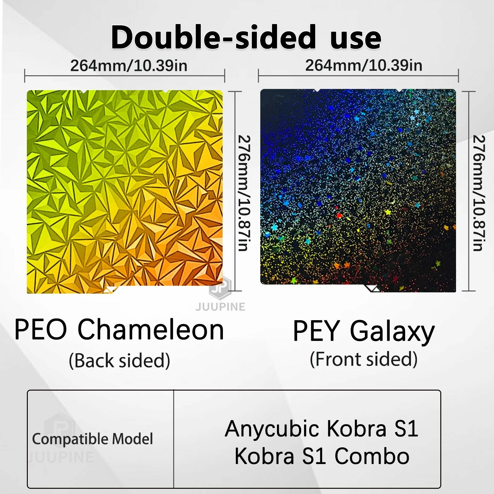 Пластина PEI для Anycubic Kobra S1 PET — фото 1