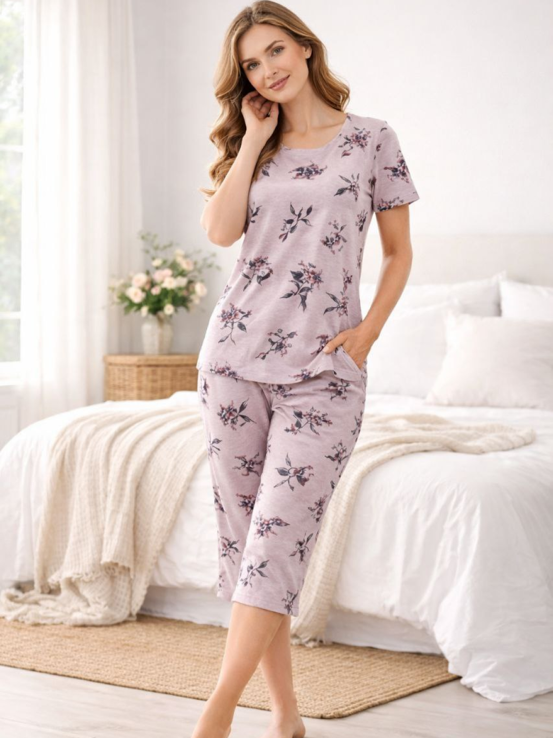 Пижама , размер 56, black/white — фото 1