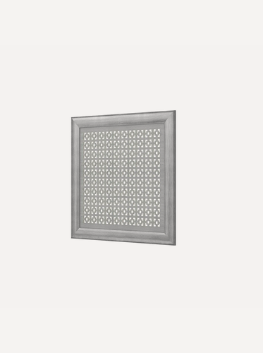 Изображение товара Экран декоративный для радиаторов и батарей: 600х600 мм, дуб серый, дамаско, серия Модерн с рамкой