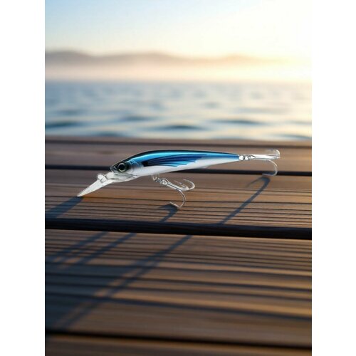 Воблер 140мм+лопатка 40мм 40гр. Для ловли щуки и судака на глубине до 8-10метров.