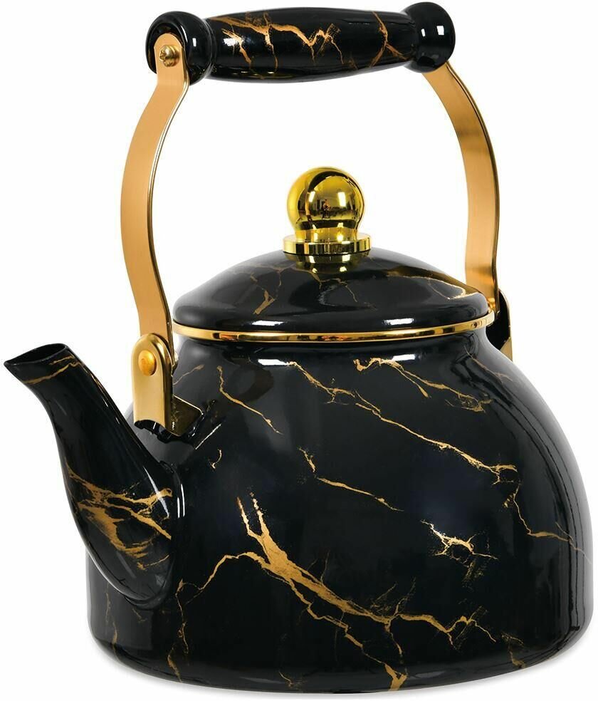 Чайник для дома Z-4537 2,8 л Black marble