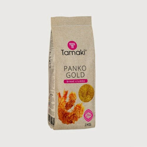 Изображение товара Сухари панировочные Панко Tamaki, для панировки мяса, рыбы и овощей, 1 кг, БП