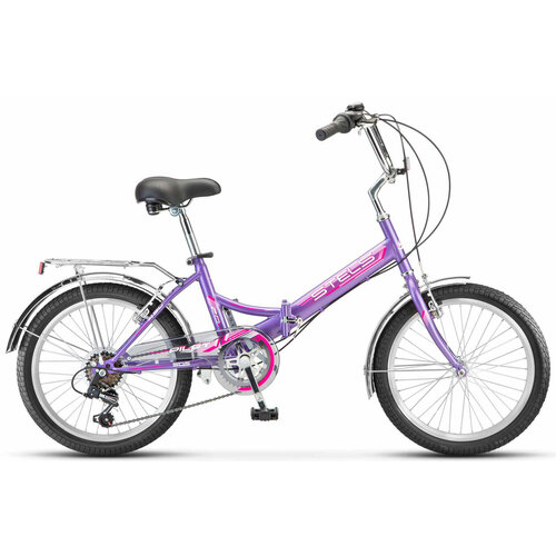 Складной велосипед Stels Pilot 450 V Z010 (2025) 20 Фиолетовый (135-180 см)