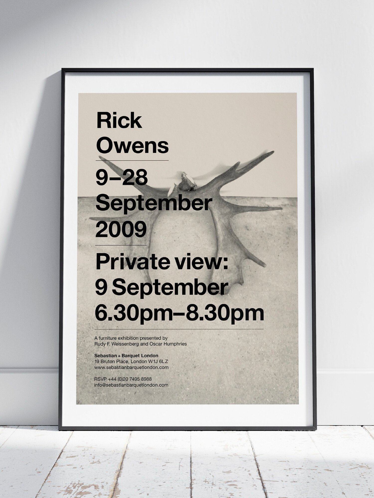 Плакат на стену для интерьера Рик Овенс (Rick Owens 2) - Постер по модели, бренду и моде формата A4 (21x30 см)