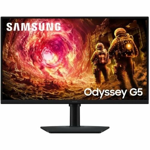 фото Монитор samsung 27" odyssey g5 ls27fg502eixci черный ips led 16:9 hdmi матовая has piv 1000:1 300cd