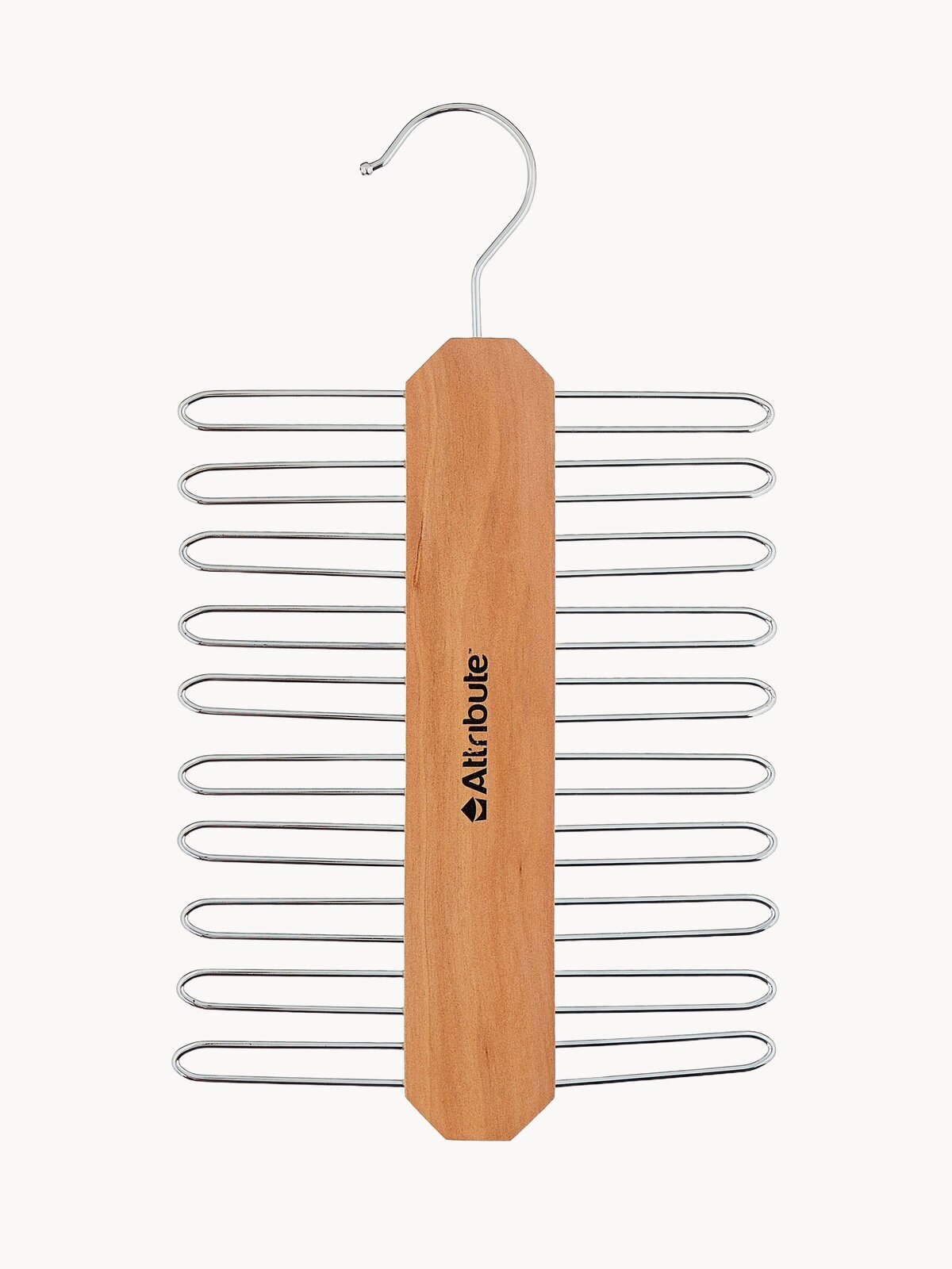 Вешалка для галстуков "CLASSIC" Attribute, натуральное дерево