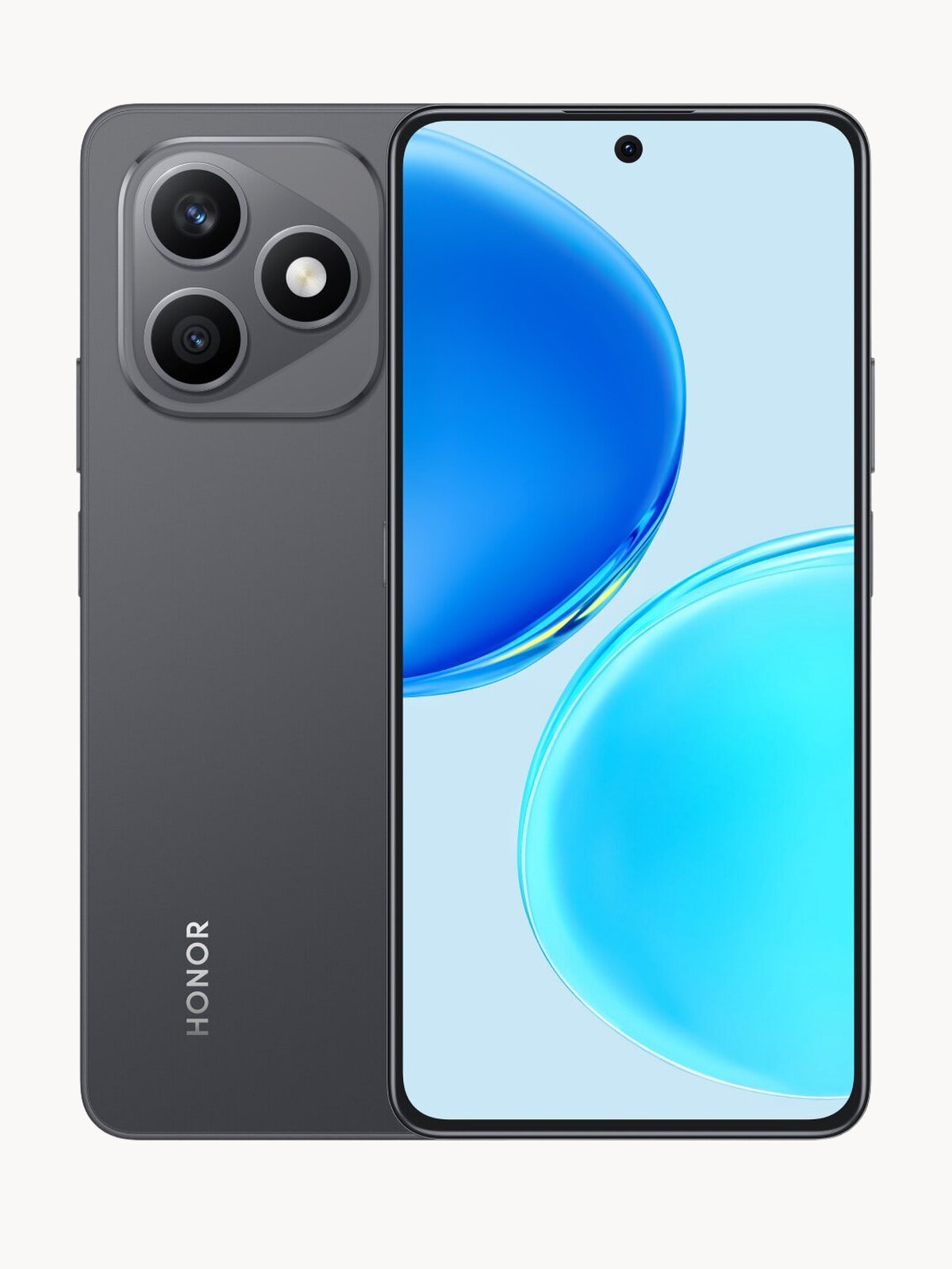 Смартфон HONOR X8d 8+128ГБ, Вельветовый черный, Ростест, Мобильные сервисы Google (GMS)