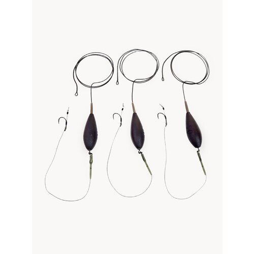 Монтаж ИНЛАЙН№09 карповый 3 шт. Груз 