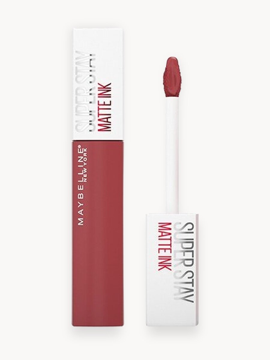 Maybelline New York Помада для губ Super Stay Matte Ink, тон 170 Initiator, суперстойкая жидкая матовая, 5 мл