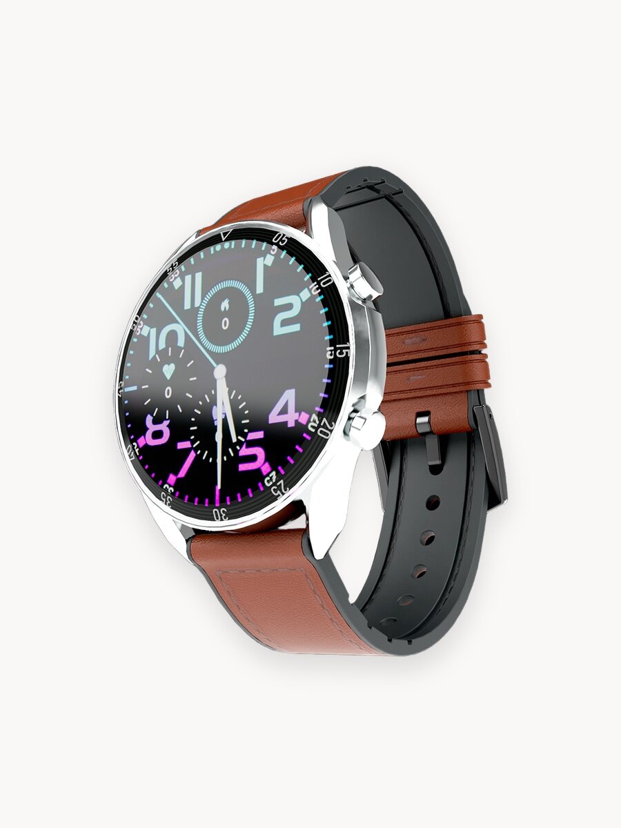 Умные наручные смарт-часы CaseGuru CGWatch Classic, фитнес-браслет для женщин и мужчин