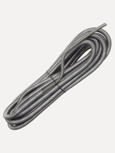 Изображение товара Трос сантехнический СантехКреп Стандарт 5 м, диаметр 9 мм, пружинный для прочистки труб, артикул 3.1.3.3.