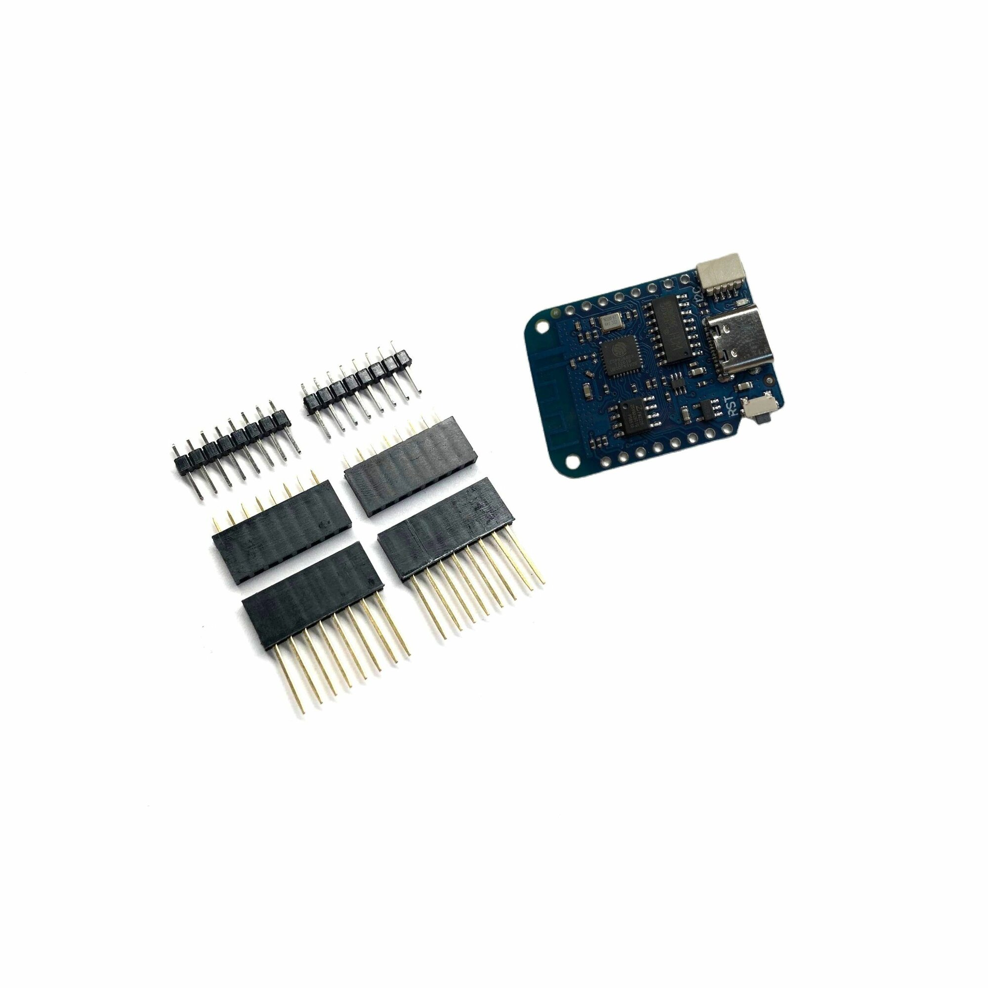 1 шт Модуль электронный D1 MINI V4.0.0 макетная плата NodeMCU Lua IOT 3,3 В с контактами