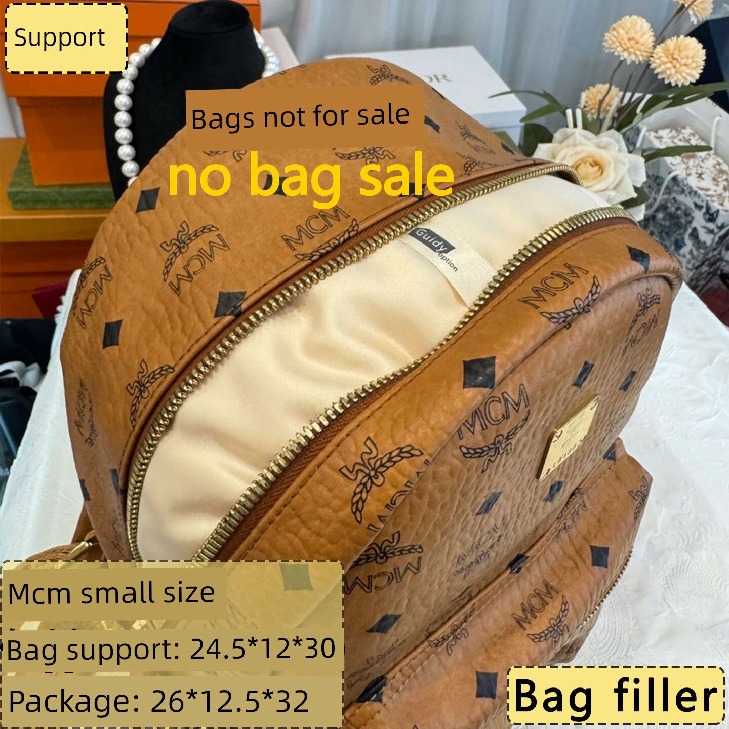Рюкзак  плечи MCM