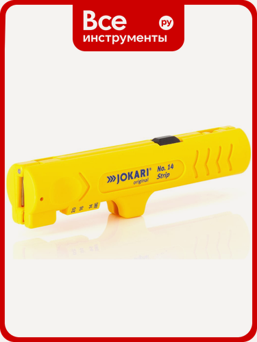 Изображение товара Инструмент для снятия изоляции JOKARI Strip No.14 Flatcable JK 30140 для плоских и круглых кабелей