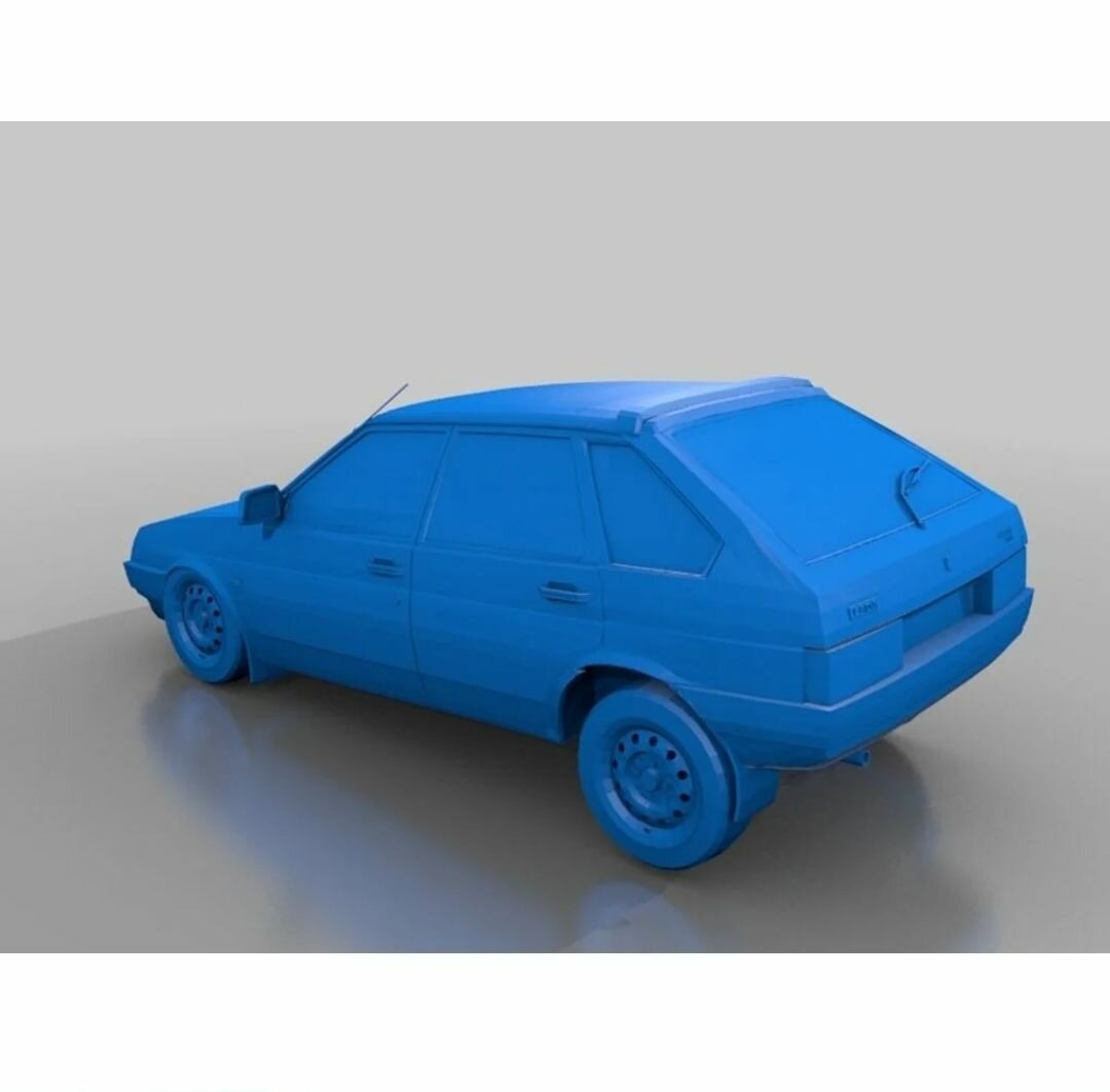 ВАЗ-2109. Масштабная модель 1:72.
