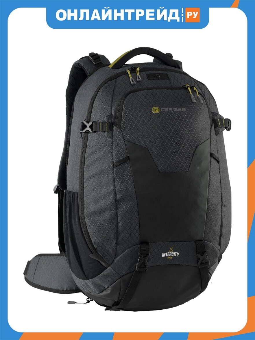 Рюкзак туристический Caribee Intercity 50, Black (черный)