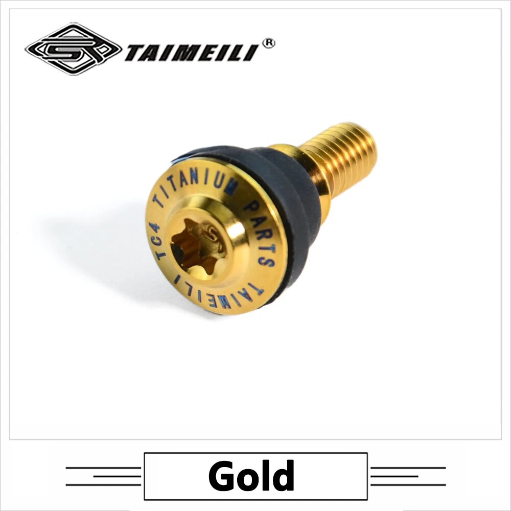 TAIMEILI болт крышки привода из титанового сплава для Yamaha XMAX300/155 M6x24mm gold